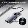 Vention Docking Station USB-C TQUHB 9 en 1 Gris